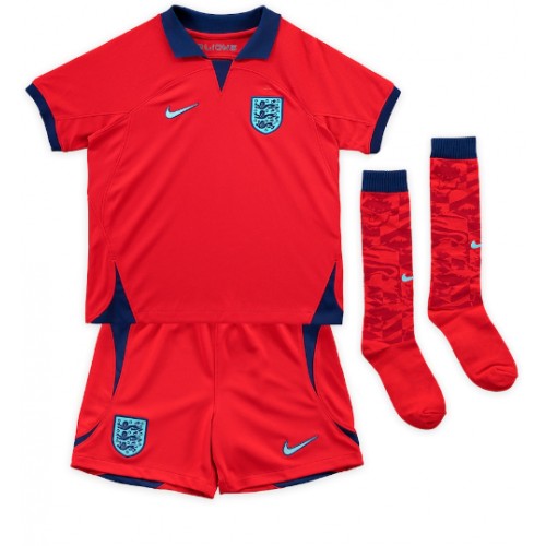 England Harry Maguire #6 Bortedraktsett Barn VM 2022 Kortermet (+ Korte bukser) England Harry Maguire #6 Bortedraktsett Barn VM 2022 Kortermet (+ Korte bukser)